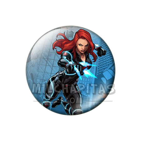 Chapa de Marvel: Viuda Negra (Black Widow)