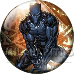 Chapa de Marvel: Black Panther (Pantera Negra)