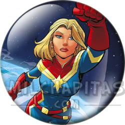 Chapa de Marvel: Capitana Marvel