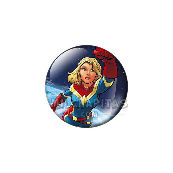 Chapa de Marvel: Capitana Marvel