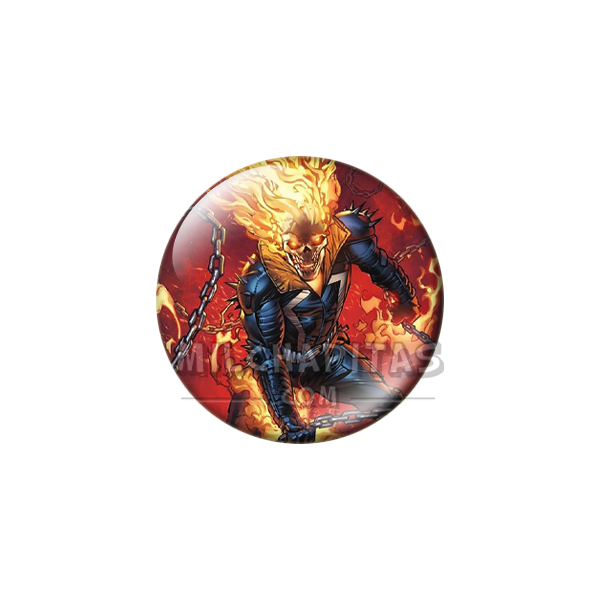 Chapa de Marvel: Motorista Fantasma (Ghost Rider)