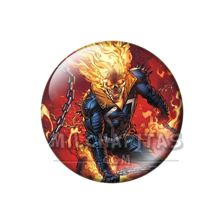 Chapa de Marvel: Motorista Fantasma (Ghost Rider)