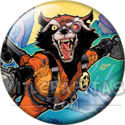 Chapa de Marvel: Rocket Raccoon