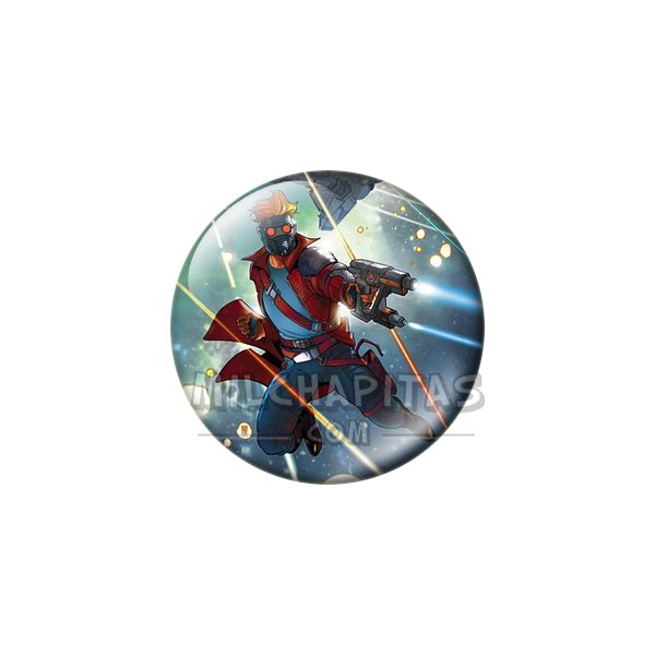 Chapa de Marvel: Star-Lord (Peter Quill)