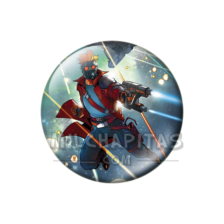 Chapa de Marvel: Star-Lord (Peter Quill)