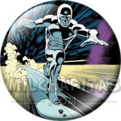 Chapa de Marvel: Silver Surfer (Estela Plateada)