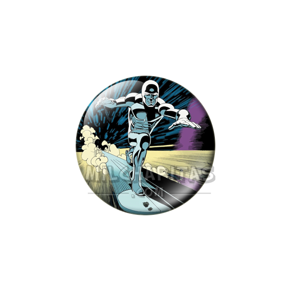 Chapa de Marvel: Silver Surfer (Estela Plateada)