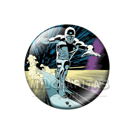 Chapa de Marvel: Silver Surfer (Estela Plateada)