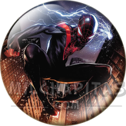 Chapa de Marvel: Spider-Man (Miles Morales)