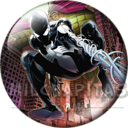 Chapa de Marvel: Spider-Man (Traje Negro Simbionte)