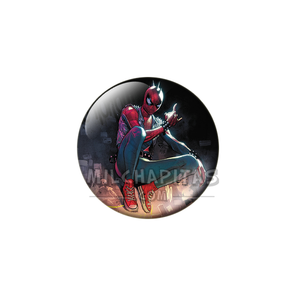 Chapa de Marvel: Spider-Punk (Hobie Brown)