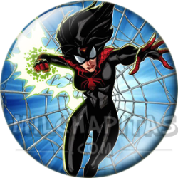 Chapa de Marvel: Spider-Woman (Jessica Drew)