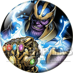 Chapa de Marvel: Thanos
