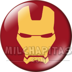 Chapa de Marvel: Casco de Iron Man