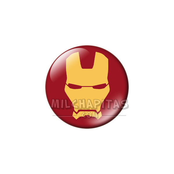 Chapa de Marvel: Casco de Iron Man