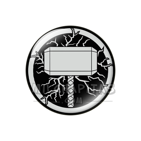 Chapa de Marvel: Mjolnir (Martillo de Thor)