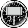 Chapa de Marvel: Mjolnir (Martillo de Thor)