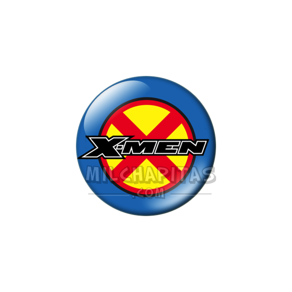 Chapa de Marvel: Logo X-Men