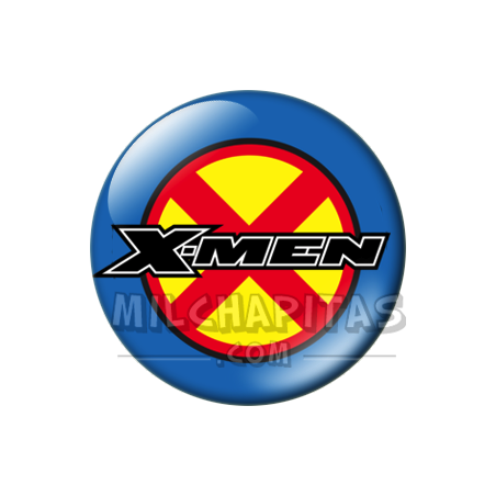 Chapa de Marvel: Logo X-Men