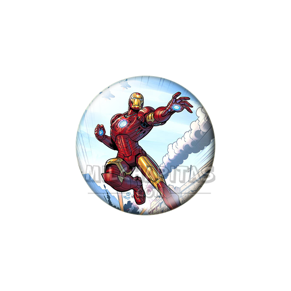 Chapa de Marvel: Iron Man