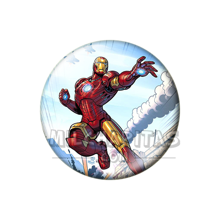 Chapa de Marvel: Iron Man