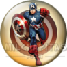Chapa de Marvel: Capitán América