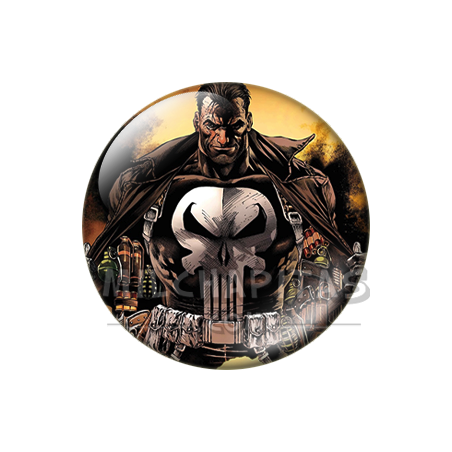 Chapa de Marvel: Punisher (El Castigador)