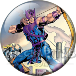 Chapa de Marvel: Ojo de Halcón (Hawkeye)
