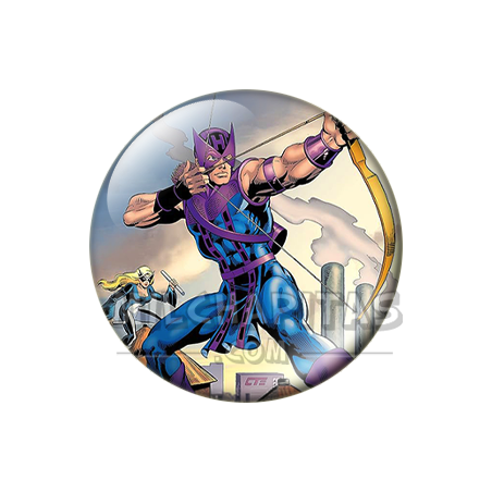 Chapa de Marvel: Ojo de Halcón (Hawkeye)