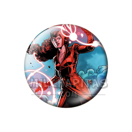 Chapa de Marvel: Bruja Escarlata (Scarlet Witch)