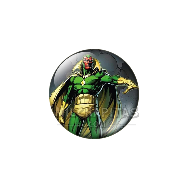 Chapa de Marvel: Visión (Vision)