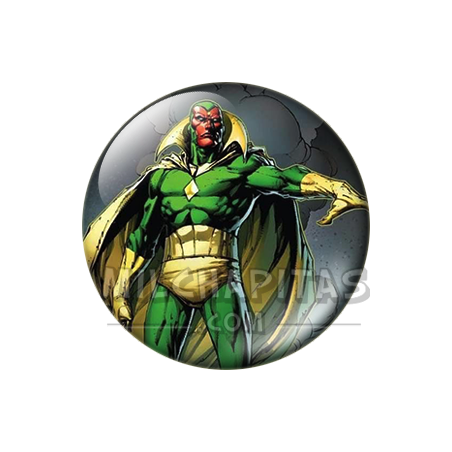 Chapa de Marvel: Visión (Vision)