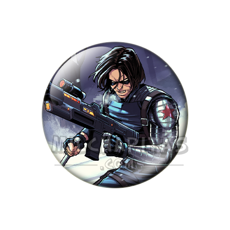 Chapa de Marvel: Soldado de Invierno (Winter Soldier)