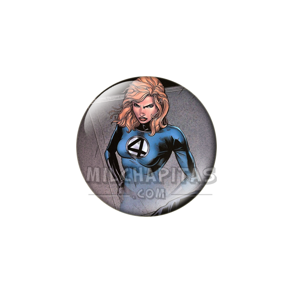 Chapa de Marvel: Mujer Invisible (Invisible Woman)