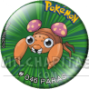Chapa de Pokemon: Paras