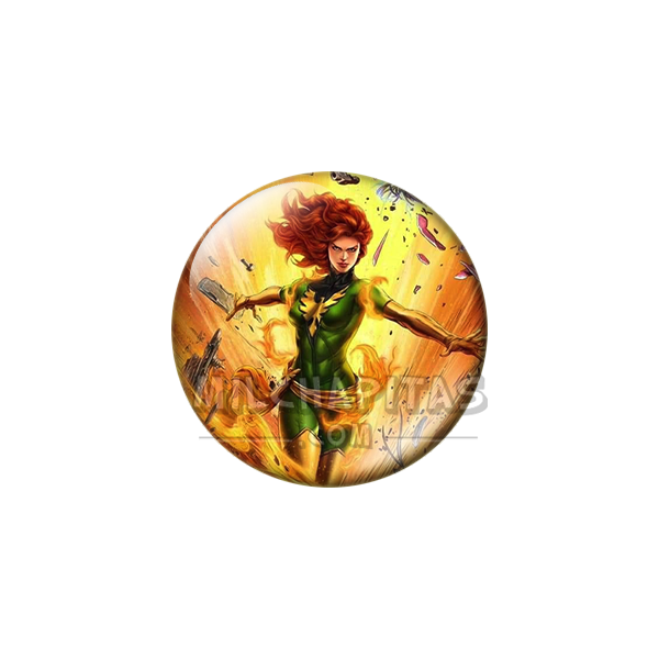 Chapa de Marvel: Jean Grey (Fénix)