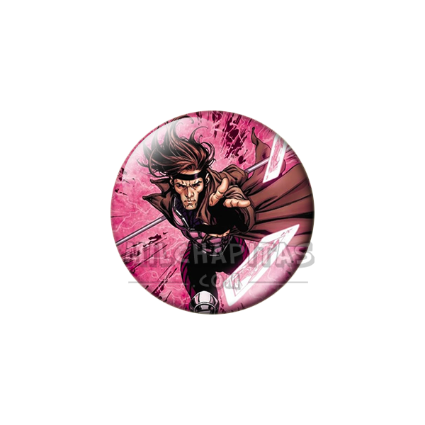 Chapa de Marvel: Gambito (Gambit)