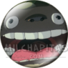 Chapa de Studio Ghibli: Totoro sonriendo