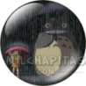 Chapa de Studio Ghibli: Totoro y Satsuki en la parada del autobús