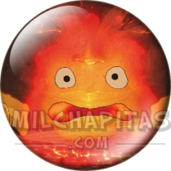 Chapa de Studio Ghibli: Calcifer