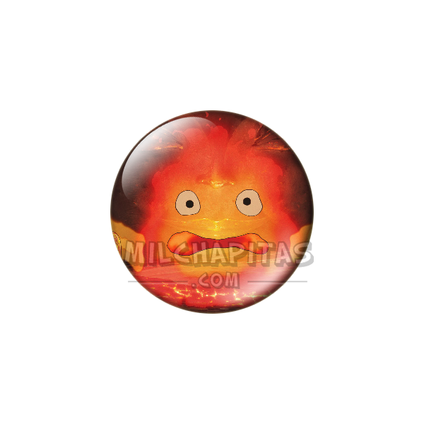 Chapa de Studio Ghibli: Calcifer