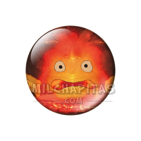 Chapa de Studio Ghibli: Calcifer
