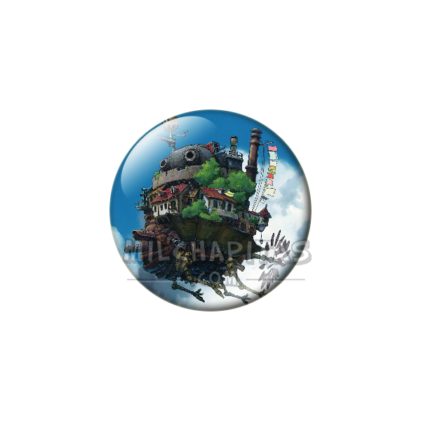 Chapa de Studio Ghibli: El castillo ambulante en el cielo