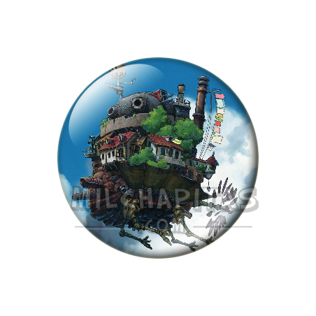 Chapa de Studio Ghibli: El castillo ambulante en el cielo