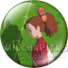Chapa de Studio Ghibli: Arrietty en la hoja