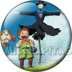 Chapa de Studio Ghibli: Cabeza de Nabo y Markl