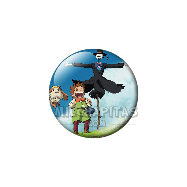 Chapa de Studio Ghibli: Cabeza de Nabo y Markl