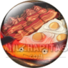 Chapa de Studio Ghibli: Calcifer cocinando