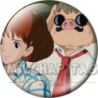 Chapa de Studio Ghibli: Fio y Porco Rosso