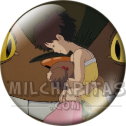 Chapa de Studio Ghibli: Gatobús con Mei